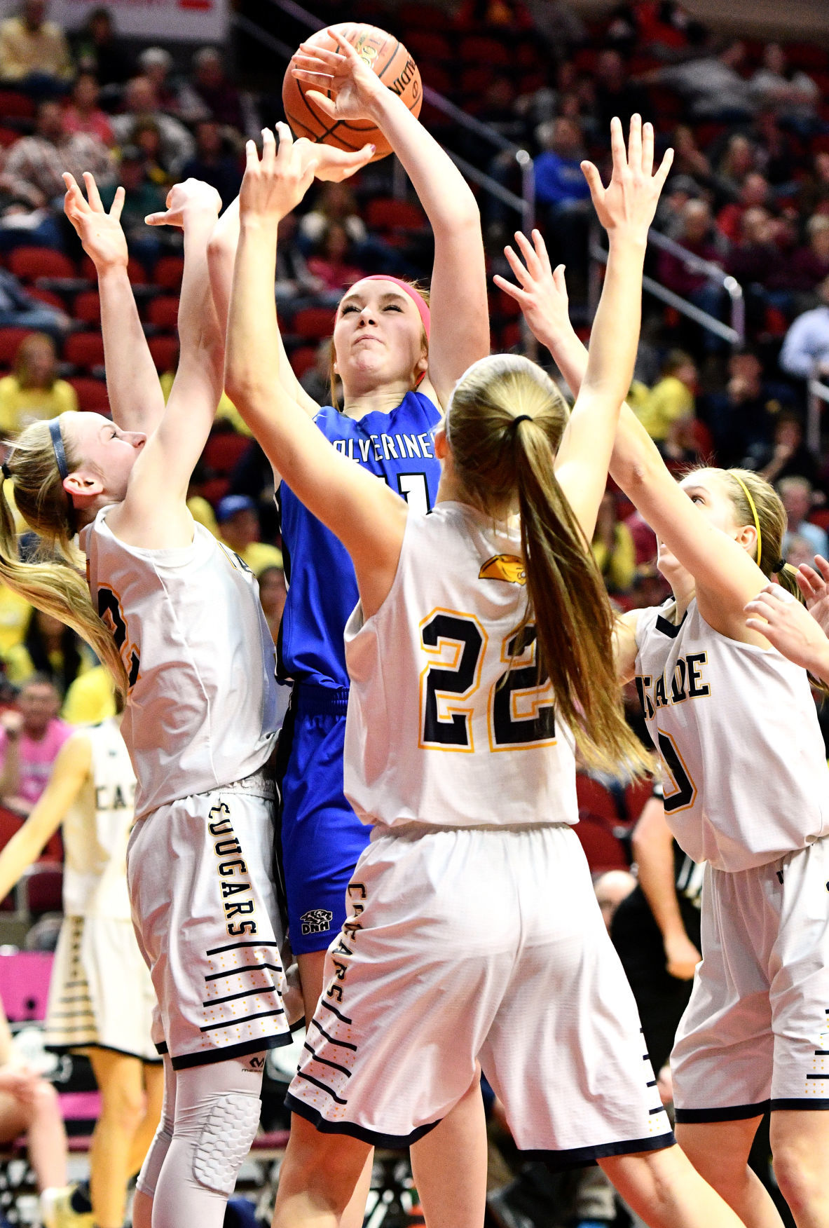 Dike-New Hartford vs Cascade state basketball